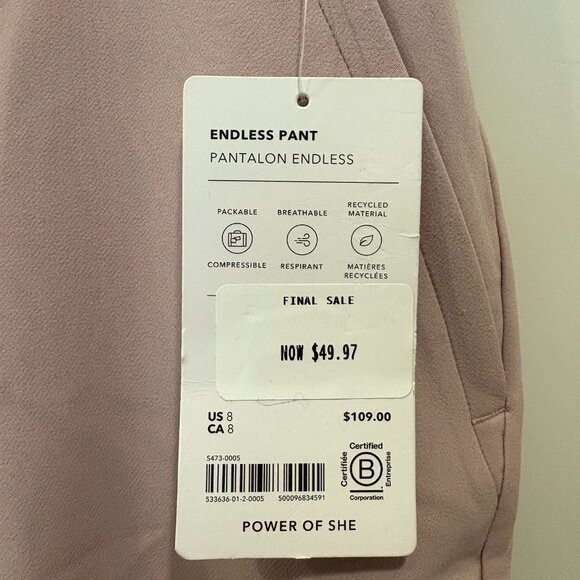 Athleta "Endless Pant" - Picture 2 of 2